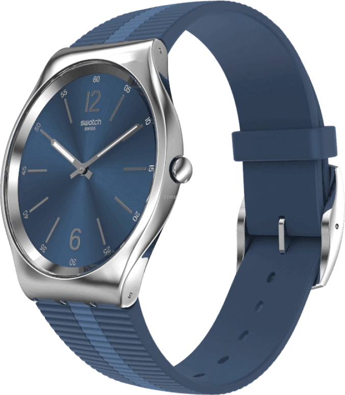 Swatch,SKIN ,Blue,SS07S111