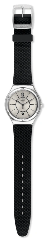 Swatch,CLASSIC 42.70mm,42.70mm,Stainless Steel,Silver,Quartz,Day,Tonneau,YWS406