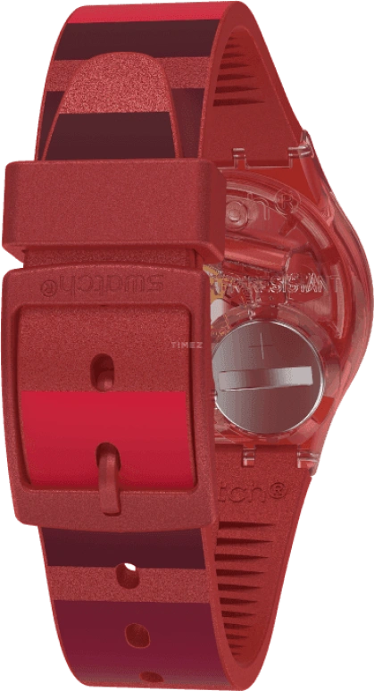 Swatch,Originals 34x39.20mm,34x39.20mm,Plastic,Red,GR406