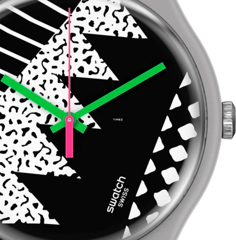 Swatch,Special Edition 41mm,41mm,Bioceramic,Black,White,Quartz,Sapphire,Crystal Glass,Round,SO32M102