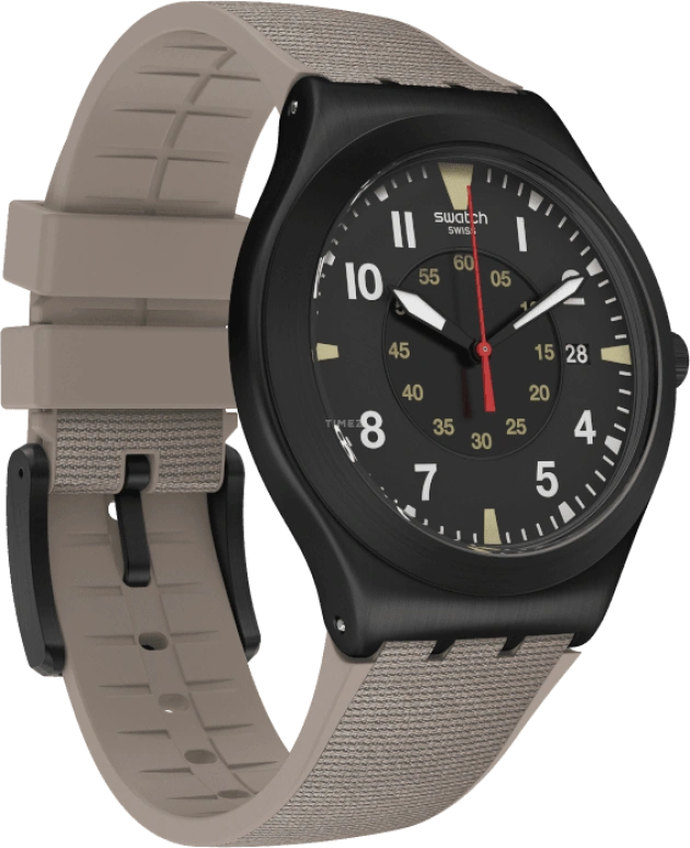 Swatch,IRONY 42.70x47.20mm,42.70x47.20mm,Black,YWB406
