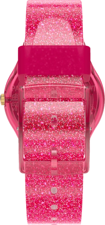 Swatch,Originals 34mm,34mm,Plastic,Pink,Sapphire,Crystal Glass,GP169