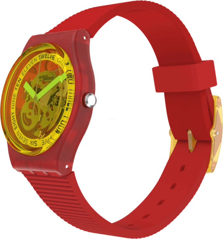 Swatch,Originals 34mm,34mm,Plastic,Open,GR185