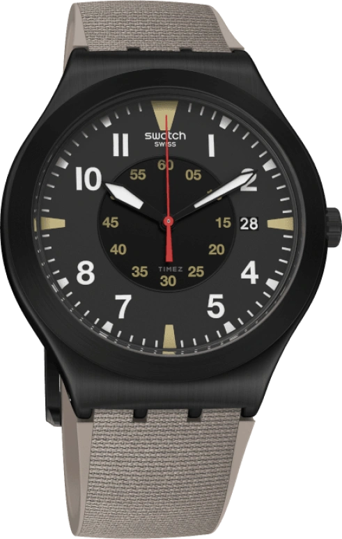 Swatch,IRONY 42.70x47.20mm,42.70x47.20mm,Black,YWB406