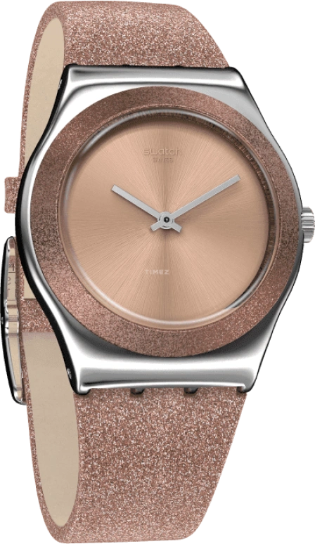 Swatch,IRONY 33x38mm,33x38mm,Coffee,Brown,YLS220