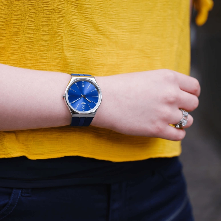 Swatch,SKIN ,Blue,SS07S111