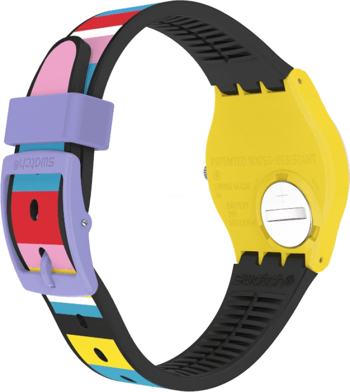 Swatch,Originals 34mm,34mm,Plastic,Closed,GZ341