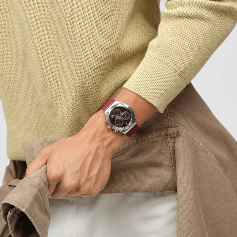 Swatch,Other 43mm,43mm,Stainless Steel,Black,Quartz,Chronograph,Day,YVS524