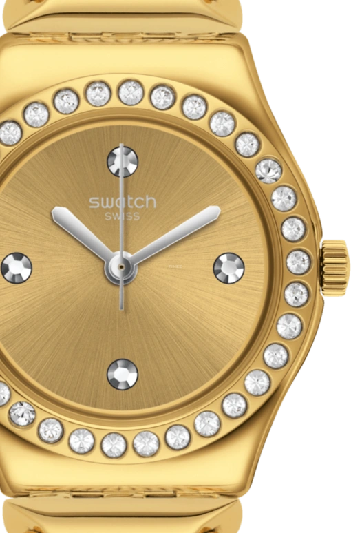 Swatch,IRONY 25mm,25mm,Gold,YSG164G