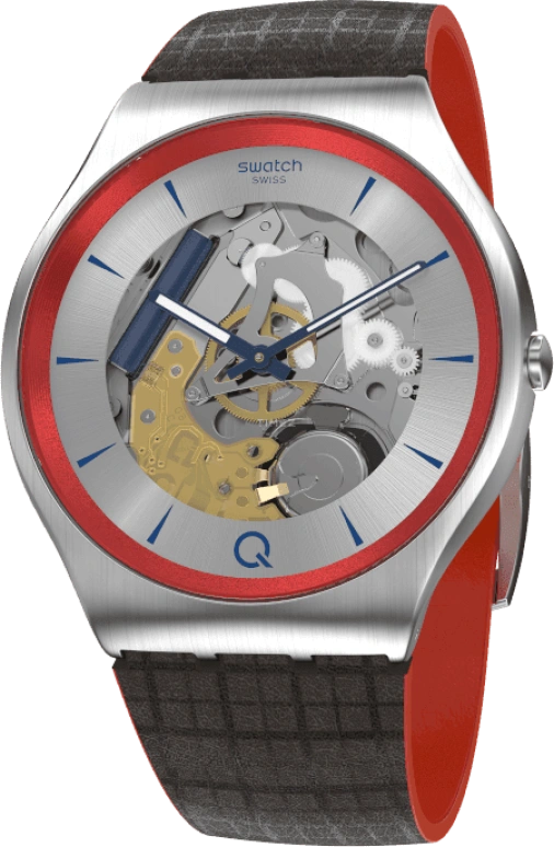 Swatch,Other ,Stainless Steel,Sapphire,Crystal Glass,SS07Z102