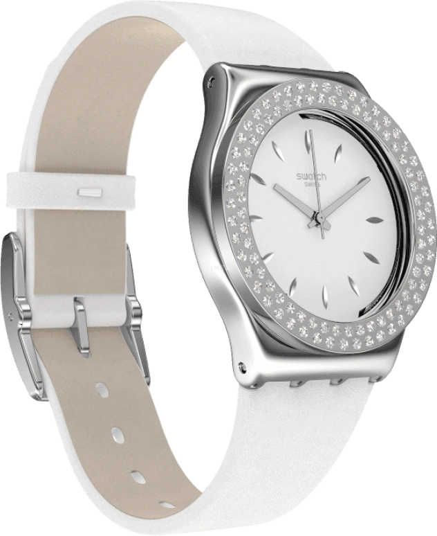 Swatch,IRONY 33mm,33mm,White,YLS217
