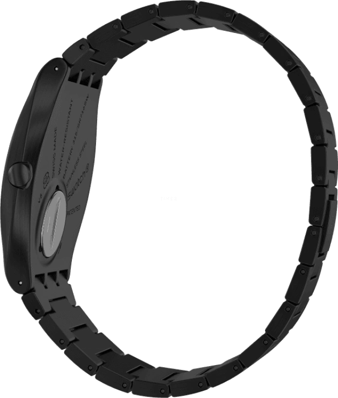 Swatch,SKIN ,Stainless Steel,Black,SS07B100G