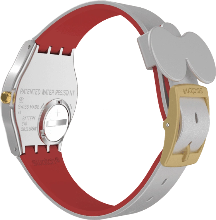 Swatch,Originals 34mm,34mm,Plastic,Sapphire,Crystal Glass,GZ327