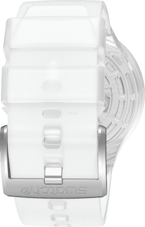 Swatch,THE BOLD 47mm,47mm,Plastic,Transparent,SO27E100