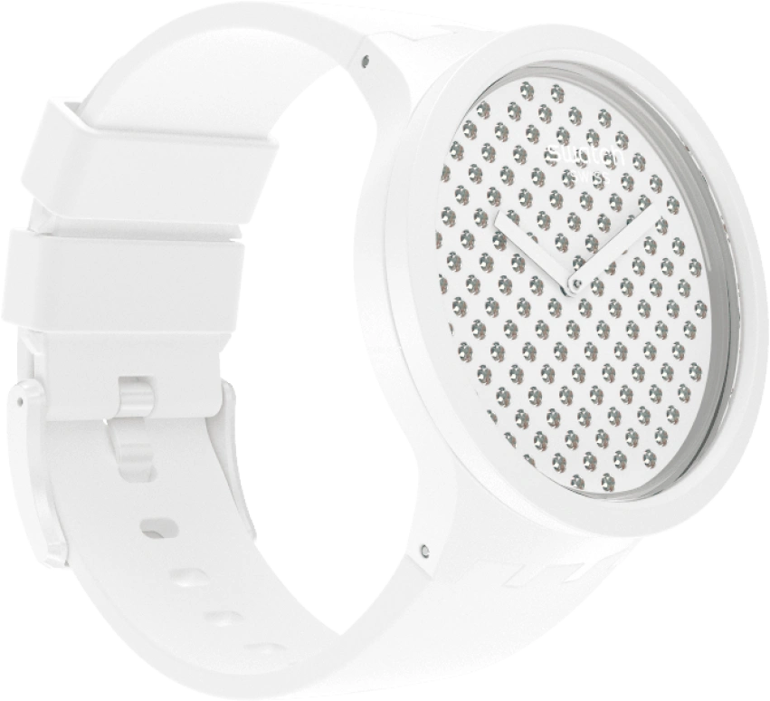 Swatch,THE BOLD 47mm,47mm,Plastic,White,SO27Z106