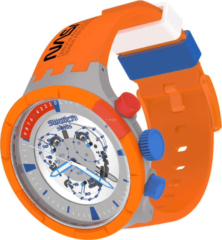 Swatch,THE BOLD 47mm,47mm,Bioceramic,Ceramic,Sapphire,Crystal Glass,SB04Z401
