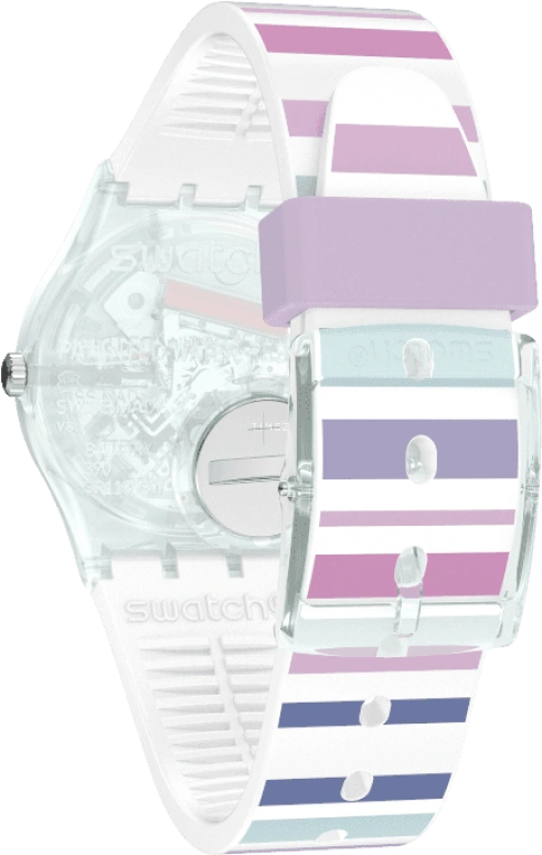 Swatch,Originals 34mm,34mm,Plastic,White,Open,GL702