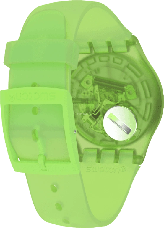 Swatch,Originals 41x47.40mm,41x47.40mm,Plastic,Green,SUOG118
