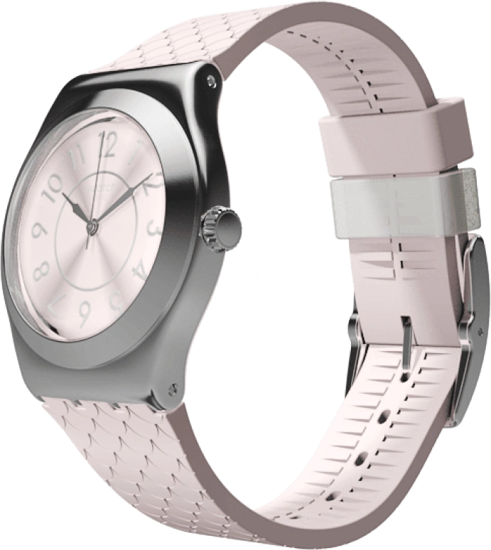 Swatch,WOMEN'S 33mm,33mm,Stainless Steel,Pink Red,Red,Quartz,Sapphire,Round,YLZ101