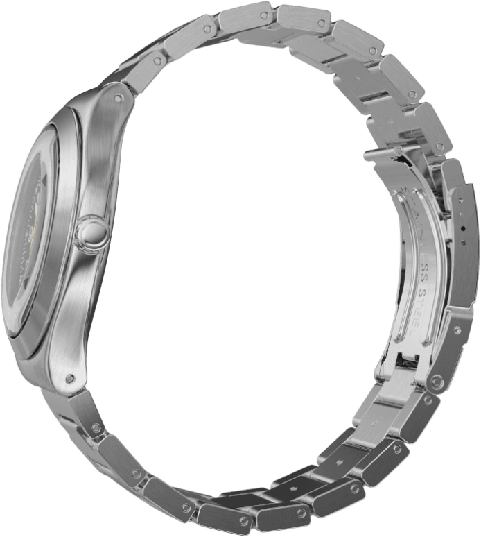 Swatch,IRONY 42.70mm,42.70mm,Stainless Steel,Black,YWS439G
