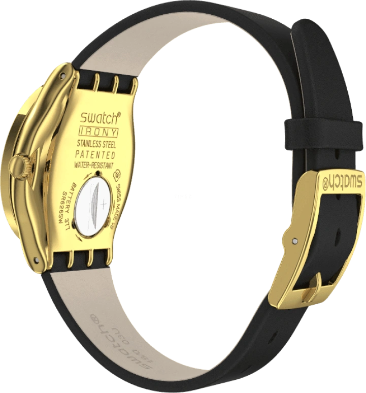 Swatch,IRONY 33x0.38mm,33x0.38mm,Black,YLG141