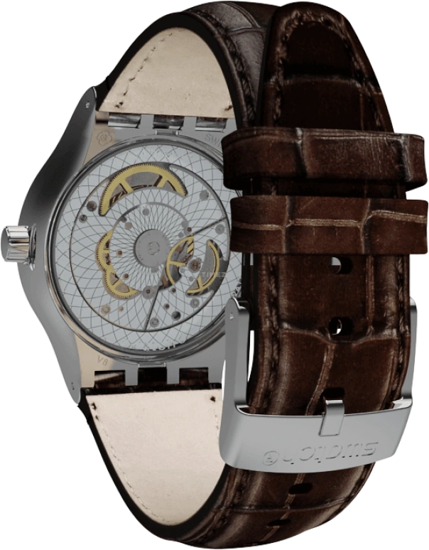 Swatch,Sistem 51 42mm,42mm,Stainless Steel,Blue,Automatic,Day,90hours,YIS404