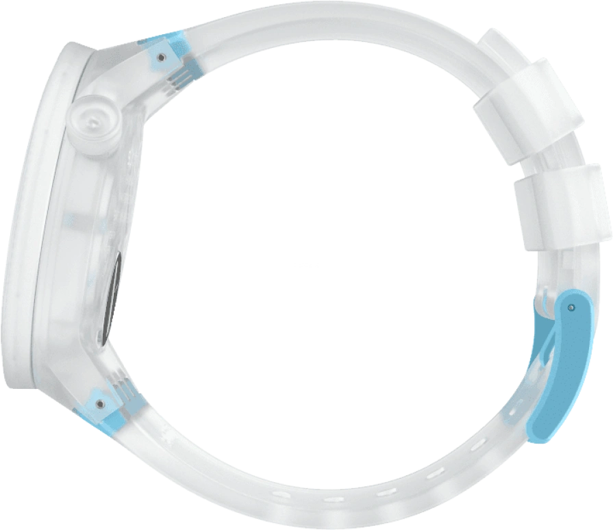 Swatch,THE BOLD 47mm,47mm,Plastic,White,SO27E105