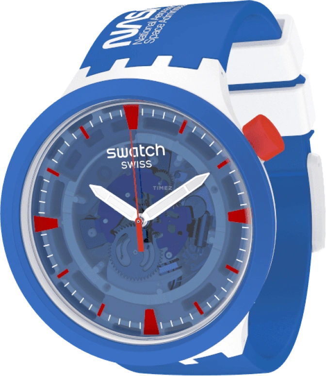 Swatch,THE BOLD 47mm,47mm,Bioceramic,Ceramic,Sapphire,Crystal Glass,SB03Z100
