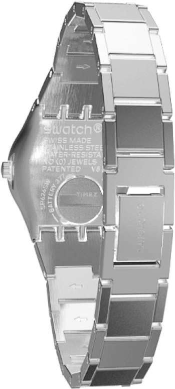 Swatch,IRONY 25mm,25mm,Stainless Steel,Blue,YSS222G