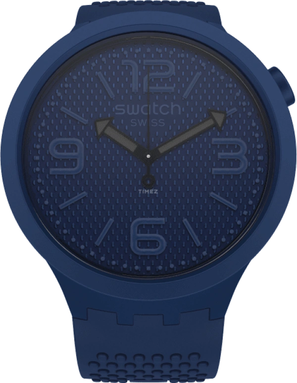 Swatch,THE BOLD 47mm,47mm,Plastic,Black,SO27N100