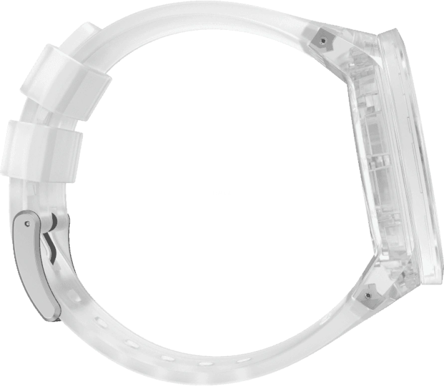 Swatch,THE BOLD 47mm,47mm,Plastic,Transparent,SO27E100