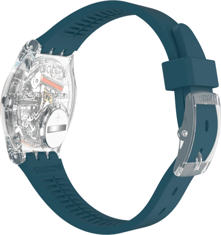 Swatch,Originals 34x39.20mm,34x39.20mm,Plastic,Coffee,Cyan,GE721