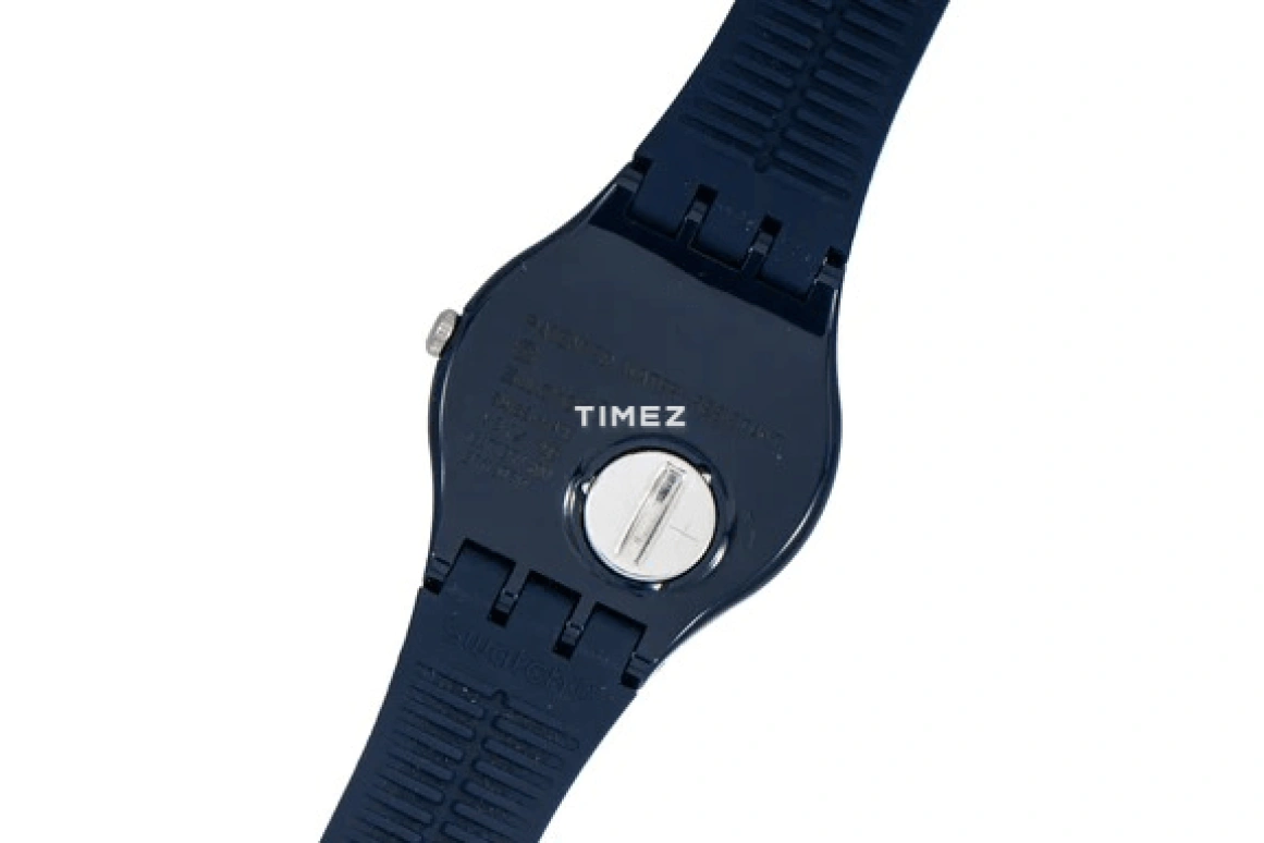 Swatch,Originals 47.40mm,47.40mm,Plastic,Blue,Quartz,Round,SUOZ305
