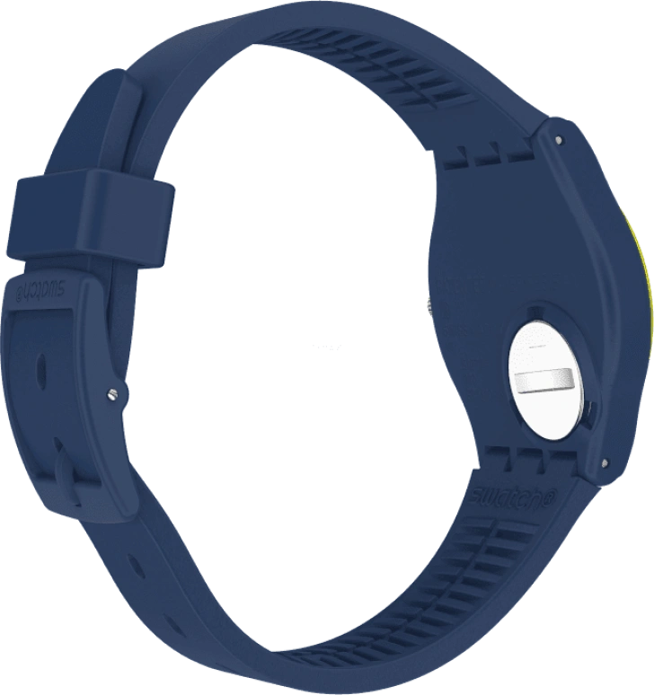 Swatch,Originals 34mm,34mm,Plastic,Yellow,GN266