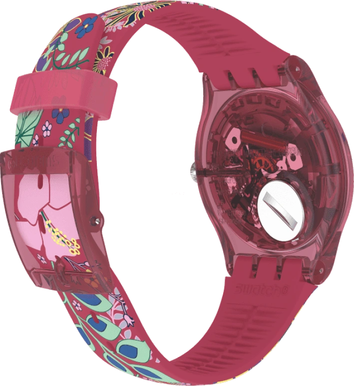 Swatch,Originals 41mm,41mm,Plastic,Pink,SUOP112