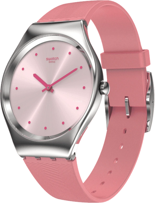 Swatch,SKIN 38mm,38mm,Pink,SYXS135