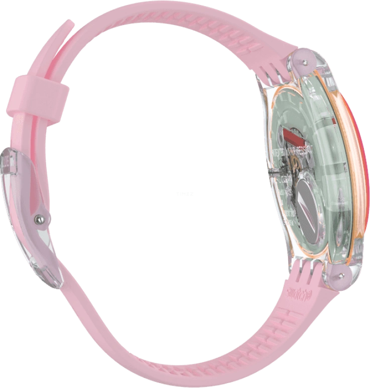 Swatch,Originals 41mm,41mm,Plastic,Pink Red,Red,SUOK710