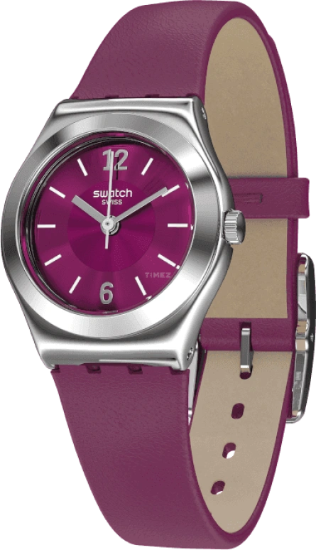 Swatch,IRONY 25mm,25mm,Red,Sapphire,Crystal Glass,YSS330