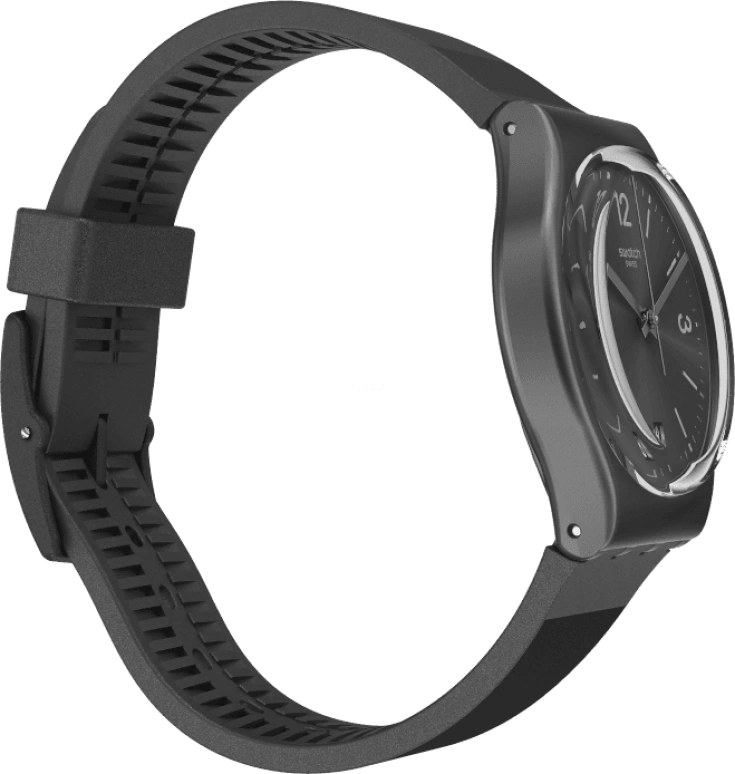Swatch,Originals 34mm,34mm,Plastic,Black,Quartz,Round,GB430