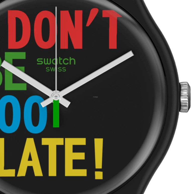 Swatch,Originals 41x47.40mm,41x47.40mm,Black,SO29B100