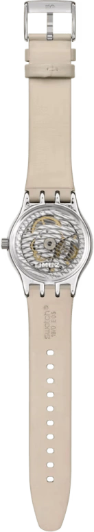 Swatch,IRONY 42mm,42mm,Stainless Steel,Cream,Automatic,90hours,In-house Caliber,YIS434