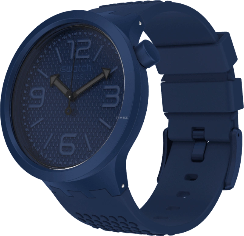 Swatch,THE BOLD 47mm,47mm,Plastic,Black,SO27N100