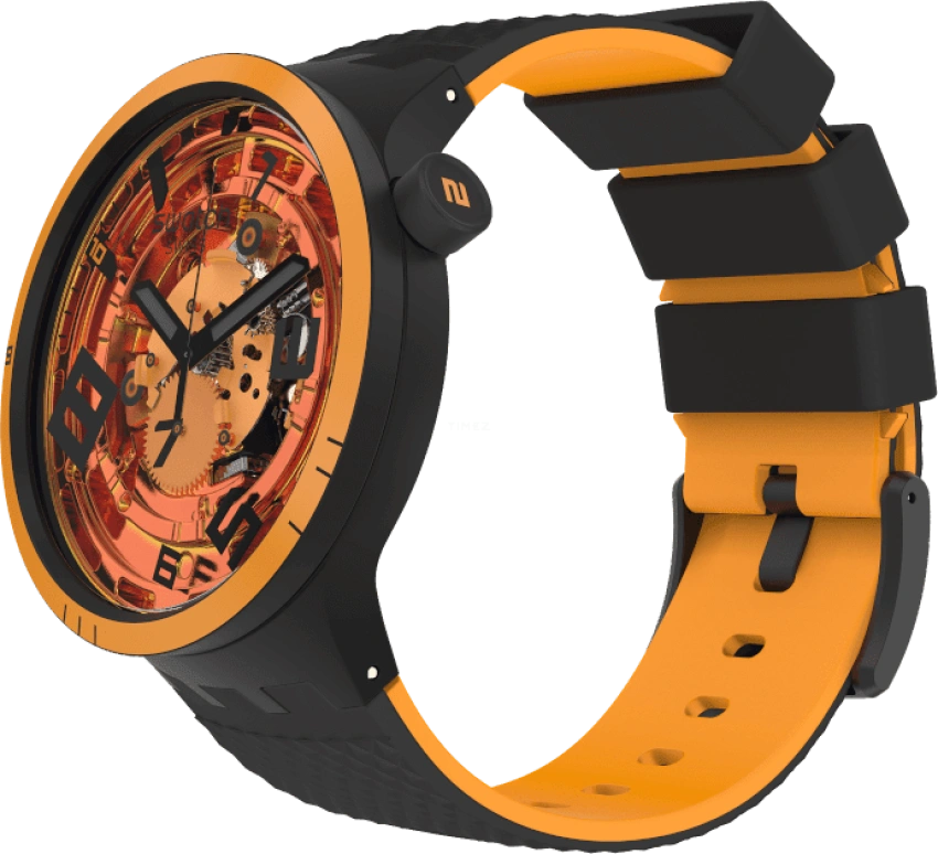 Swatch,Other 47mm,47mm,Sapphire,Crystal Glass,SB01B127