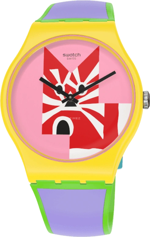 Swatch,Originals 41mm,41mm,Plastic,Closed,SUOZ323