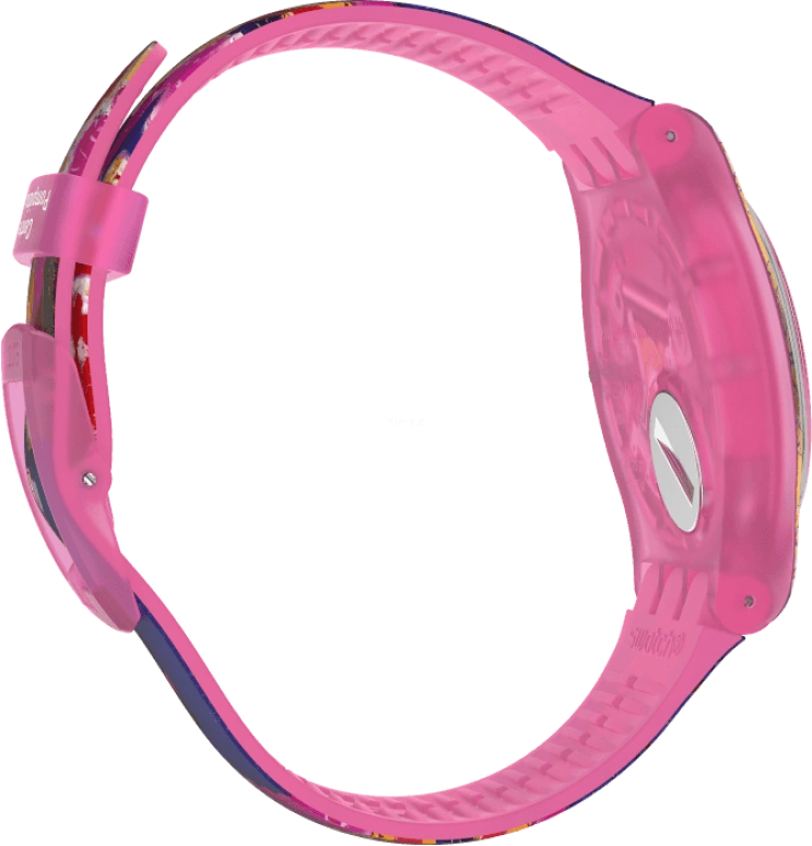 Swatch,Originals 41mm,41mm,Plastic,Multi-Color,Quartz,Sapphire,Crystal Glass,Round,SUOZ341