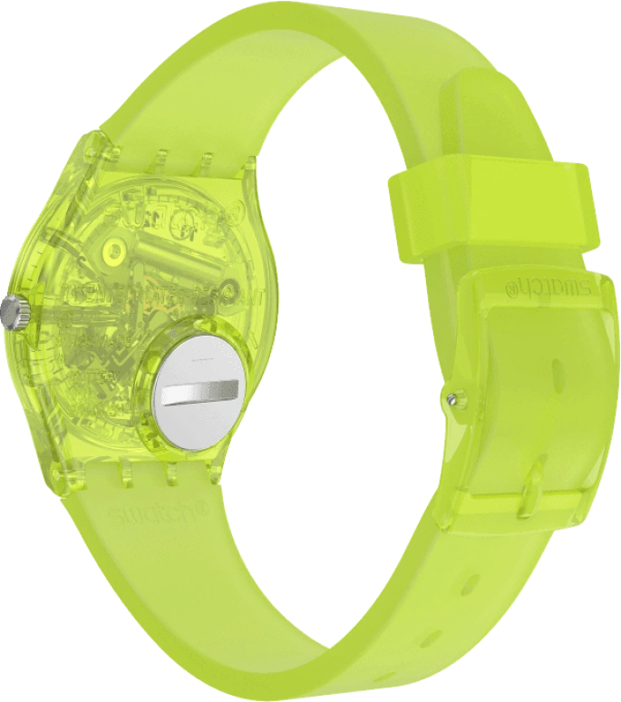 Swatch,Originals 34mm,34mm,Plastic,Green,GG227