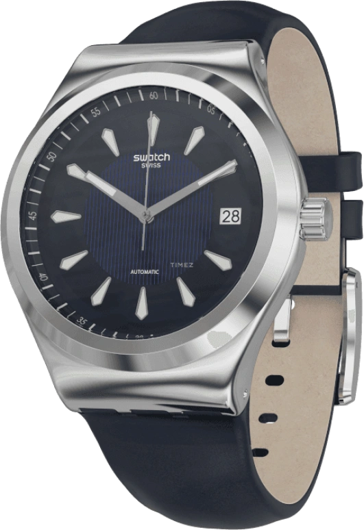 Swatch,IRONY 42mm,42mm,Stainless Steel,Open,YIS420