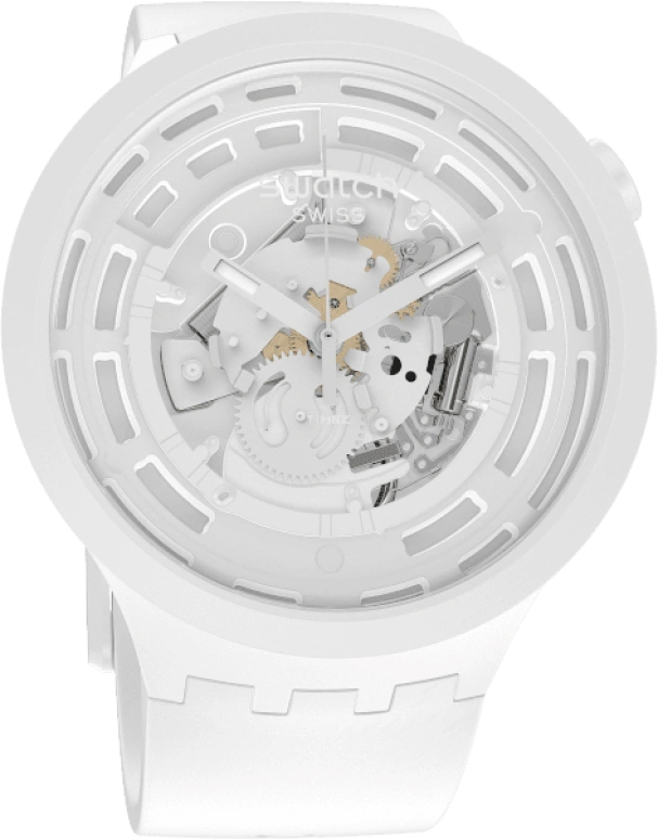 Swatch,THE BOLD 47mm,47mm,Ceramic,SB03W100