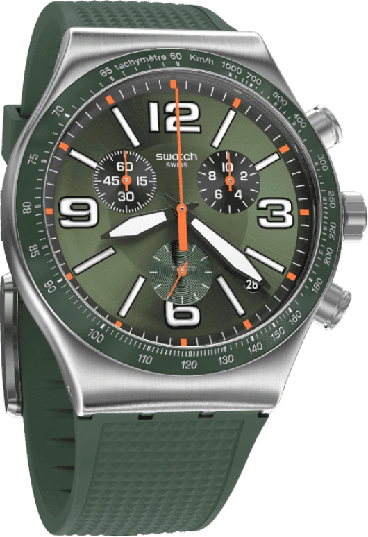 Swatch,IRONY 43mm,43mm,Closed,YVS462