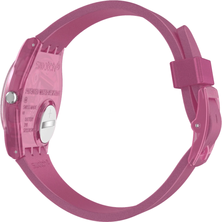 Swatch,Originals 34mm,34mm,Pink,Open,GP170